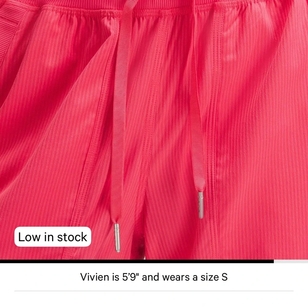 NWT lululemon athletica Pink Dance Studio Relaxed-Fit Mid-Rise Cargo Pant - Picture 12 of 13